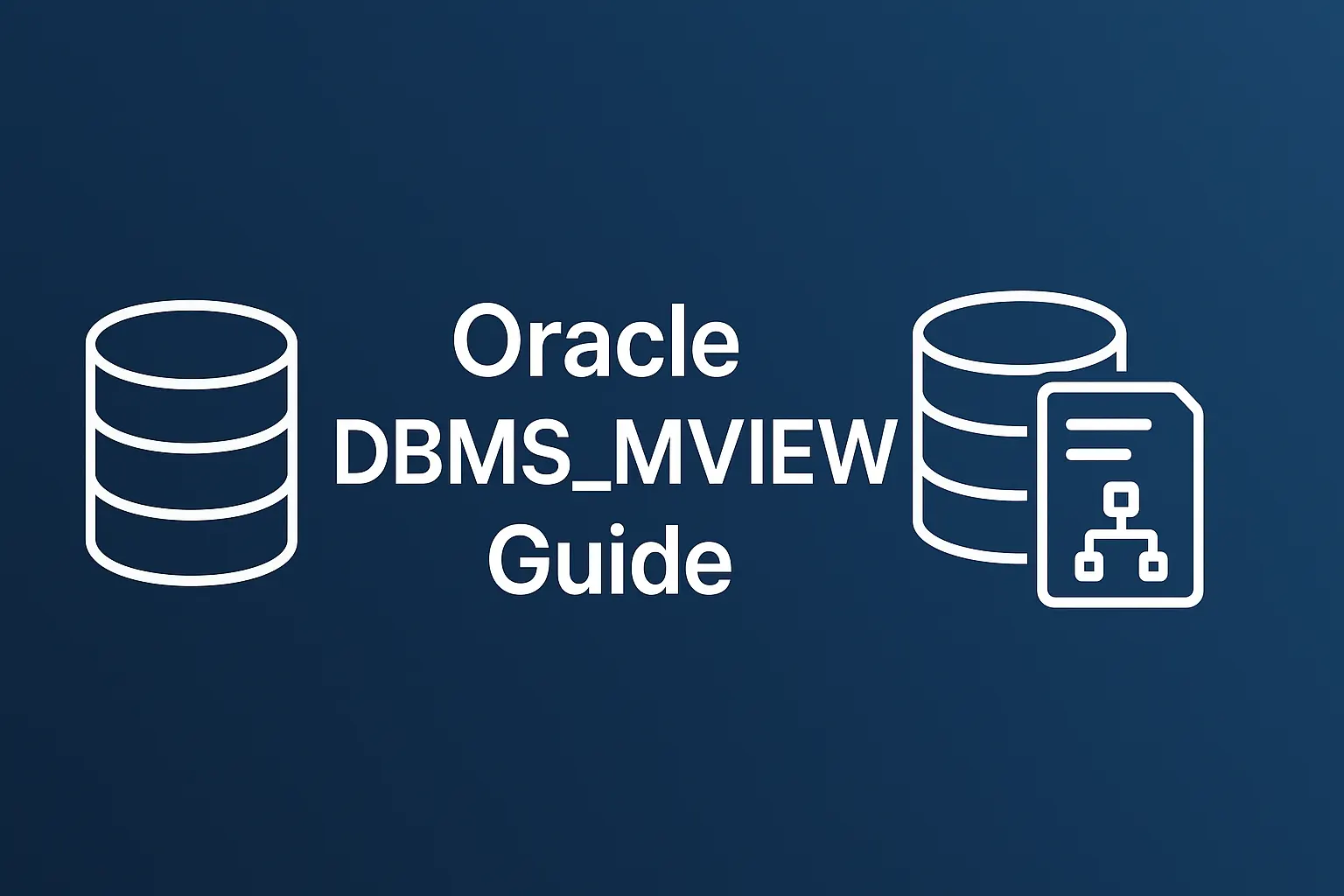 آموزش کامل پکیج DBMS_MVIEW در Oracle