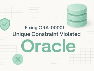 رفع خطای مقدار تکراری (Unique Constraint Violated) در Oracle