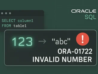 ORA‑01722: invalid number