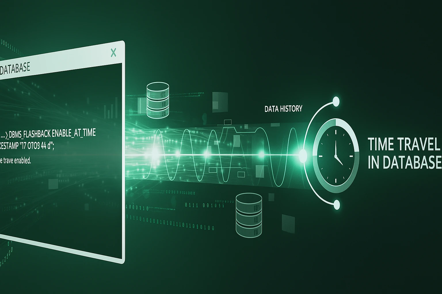 آموزش پکیج DBMS_FLASHBACK در Oracle