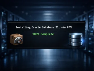 آموزش نصب Oracle Database 21C روی Oracle Linux 8 با RPM