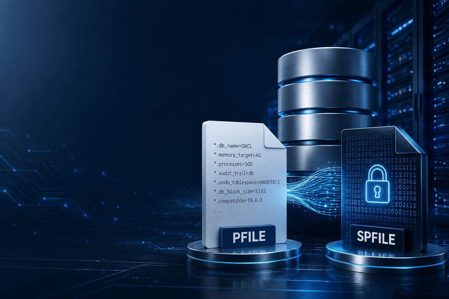 PFILE و SPFILE در اوراکل: بررسی کامل تفاوت‌ها، مزایا و کاربردها
